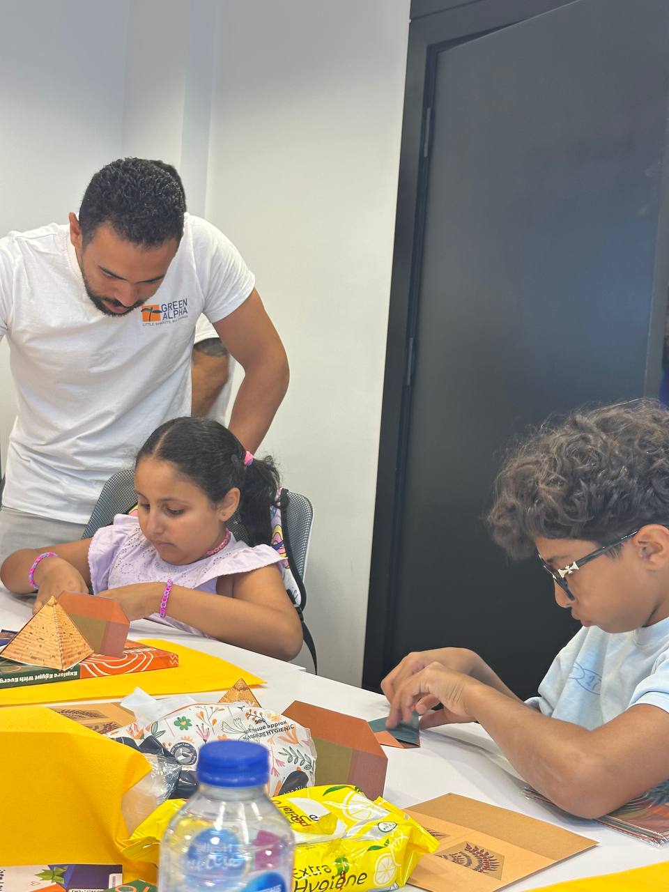 Green Alpha Origami Workshop photo 4