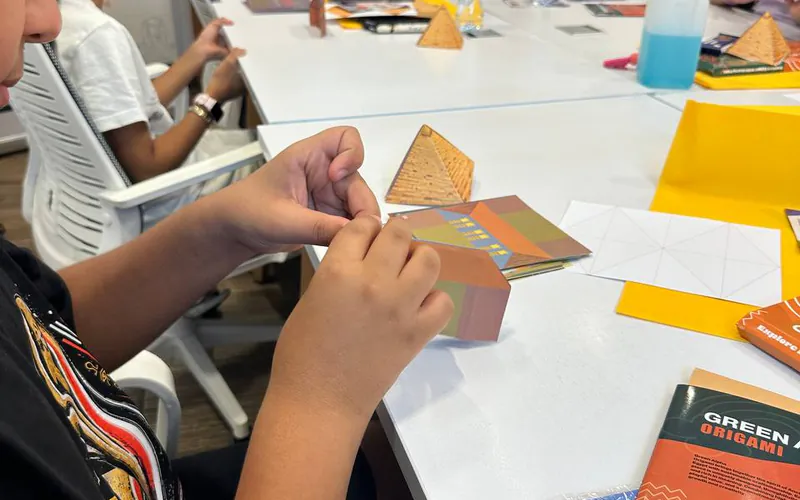 Green Alpha Origami Workshop photo 2