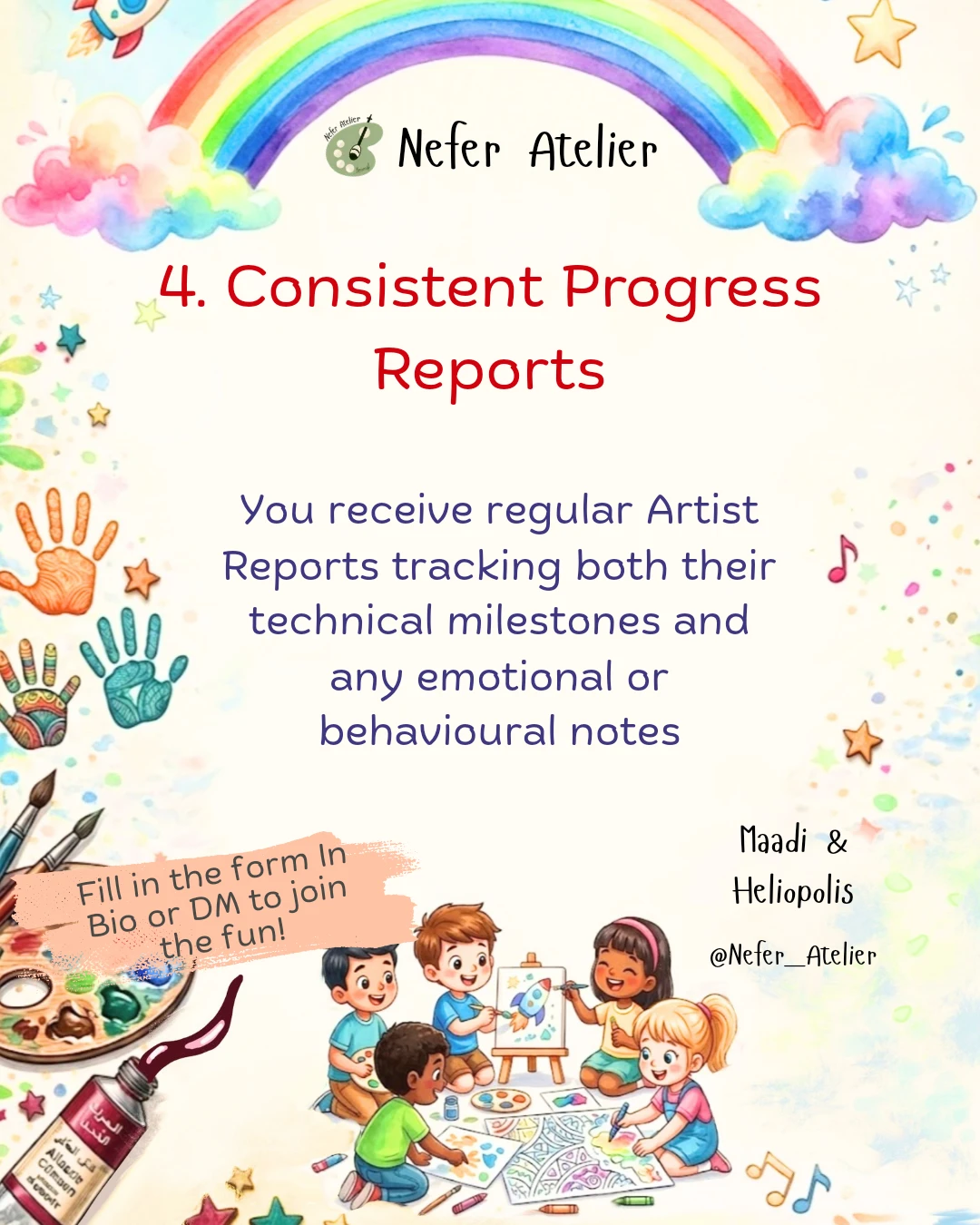 Nefer Art Academy: A Transformative Creative Journey (Ages 5–12) photo 5