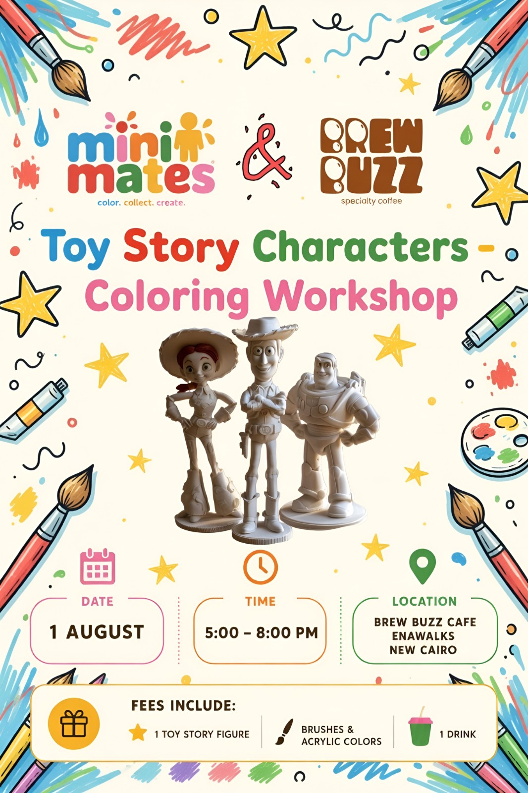 Toy Story Figures Coloring Workshop صورة 2