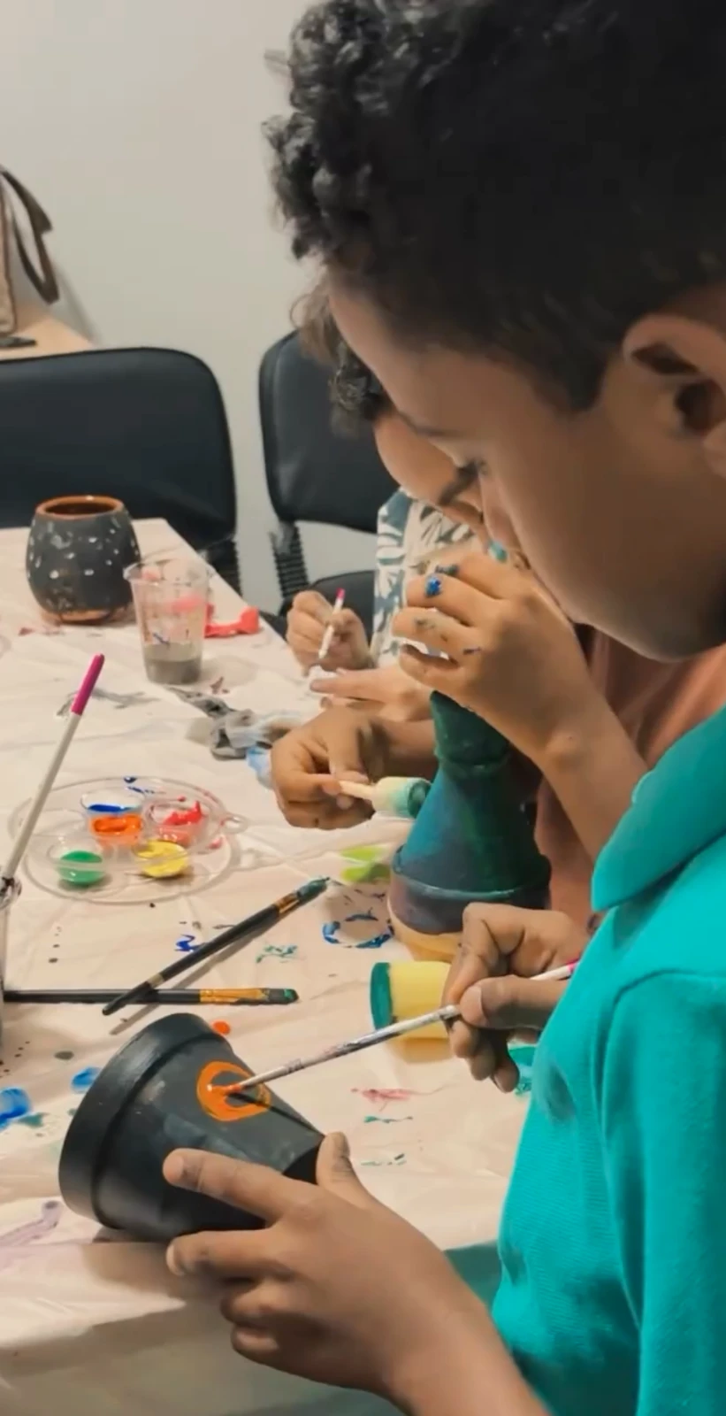 Pottery painting and planting workshop photo 5