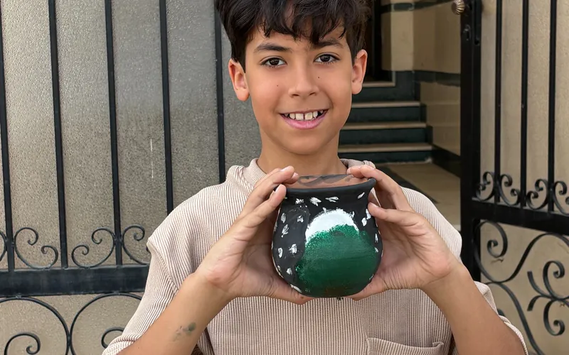 Pottery painting and planting workshop